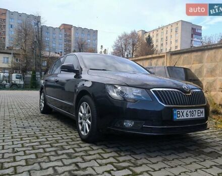 Черный Шкода Суперб, объемом двигателя 2 л и пробегом 275 тыс. км за 11900 $, фото 1 на Automoto.ua