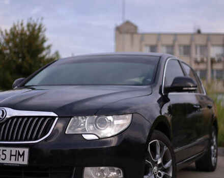 Чорний Шкода Суперб, об'ємом двигуна 2 л та пробігом 239 тис. км за 11400 $, фото 2 на Automoto.ua