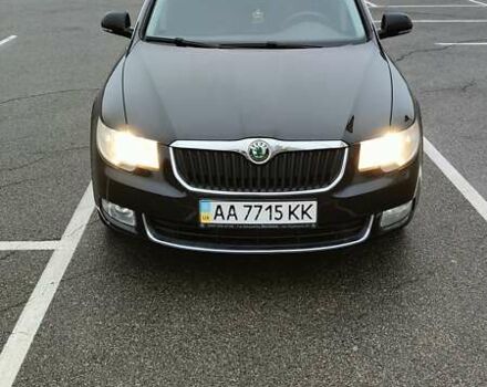 Черный Шкода Суперб, объемом двигателя 1.8 л и пробегом 149 тыс. км за 12000 $, фото 1 на Automoto.ua