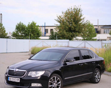 Чорний Шкода Суперб, об'ємом двигуна 2 л та пробігом 239 тис. км за 11400 $, фото 4 на Automoto.ua