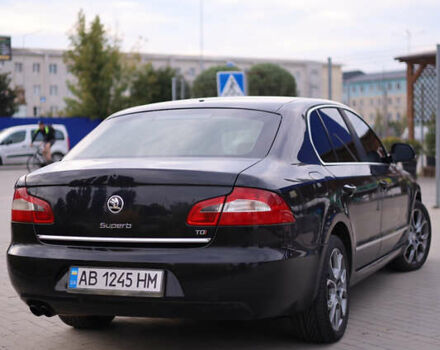 Чорний Шкода Суперб, об'ємом двигуна 2 л та пробігом 239 тис. км за 11400 $, фото 6 на Automoto.ua