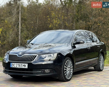 Черный Шкода Суперб, объемом двигателя 2 л и пробегом 184 тыс. км за 14300 $, фото 2 на Automoto.ua