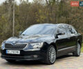 Черный Шкода Суперб, объемом двигателя 2 л и пробегом 184 тыс. км за 14300 $, фото 2 на Automoto.ua
