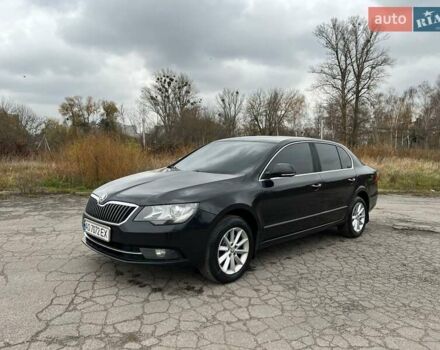 Чорний Шкода Суперб, об'ємом двигуна 2 л та пробігом 351 тис. км за 12800 $, фото 3 на Automoto.ua