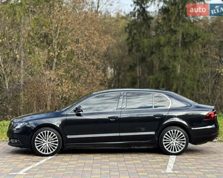 Черный Шкода Суперб, объемом двигателя 2 л и пробегом 184 тыс. км за 14300 $, фото 14 на Automoto.ua