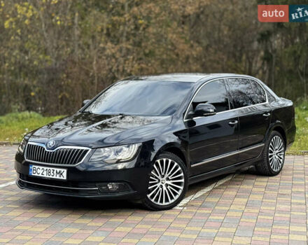 Черный Шкода Суперб, объемом двигателя 2 л и пробегом 184 тыс. км за 14300 $, фото 5 на Automoto.ua