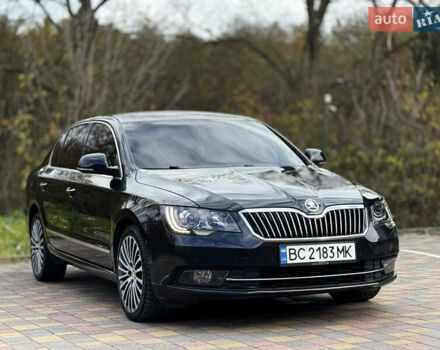 Черный Шкода Суперб, объемом двигателя 2 л и пробегом 184 тыс. км за 14300 $, фото 4 на Automoto.ua