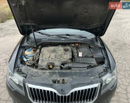 Чорний Шкода Суперб, об'ємом двигуна 2 л та пробігом 351 тис. км за 12800 $, фото 24 на Automoto.ua