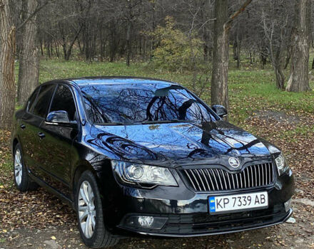 Черный Шкода Суперб, объемом двигателя 1.97 л и пробегом 320 тыс. км за 12500 $, фото 1 на Automoto.ua