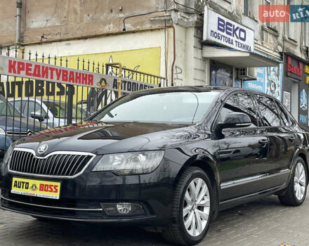 Черный Шкода Суперб, объемом двигателя 1.8 л и пробегом 212 тыс. км за 13999 $, фото 1 на Automoto.ua
