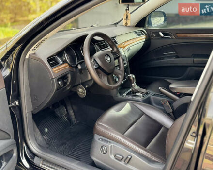 Черный Шкода Суперб, объемом двигателя 2 л и пробегом 184 тыс. км за 14300 $, фото 38 на Automoto.ua