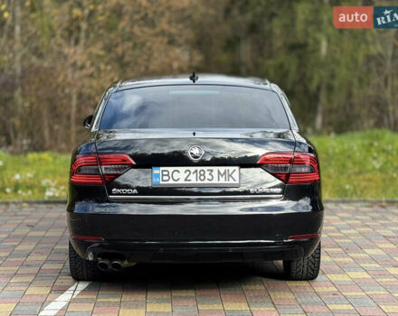 Черный Шкода Суперб, объемом двигателя 2 л и пробегом 184 тыс. км за 14300 $, фото 12 на Automoto.ua