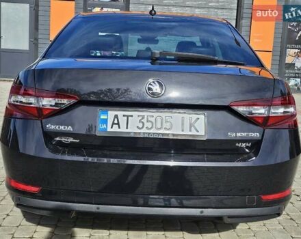 Шкода Суперб 2016 у Івано-Франківську на Automoto.ua Чорний Шкода Суперб, об'ємом двигуна 2 л та пробігом 245 тис. км за 21500 $, фото 2 на Automoto.ua
