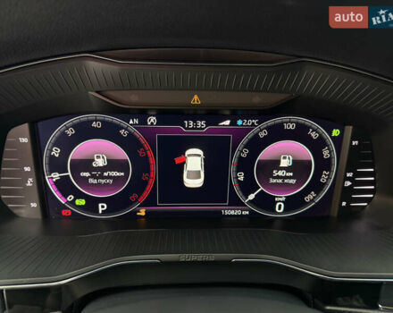 Черный Шкода Суперб, объемом двигателя 1.97 л и пробегом 149 тыс. км за 31500 $, фото 16 на Automoto.ua