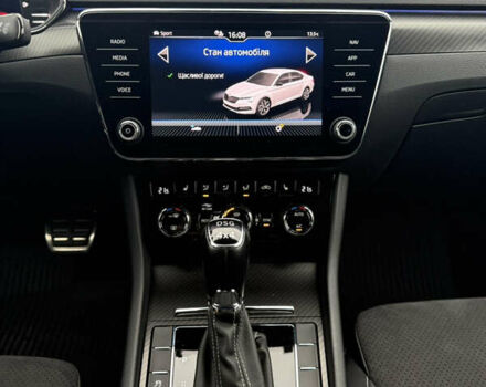 Чорний Шкода Суперб, об'ємом двигуна 2 л та пробігом 115 тис. км за 38700 $, фото 124 на Automoto.ua