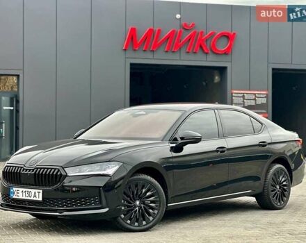 Черный Шкода Суперб, объемом двигателя 1.98 л и пробегом 6 тыс. км за 55555 $, фото 6 на Automoto.ua