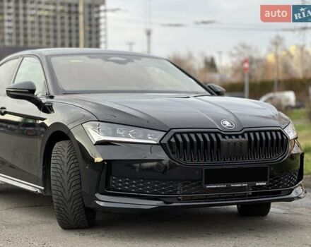 Чорний Шкода Суперб, об'ємом двигуна 1.98 л та пробігом 1 тис. км за 51999 $, фото 4 на Automoto.ua