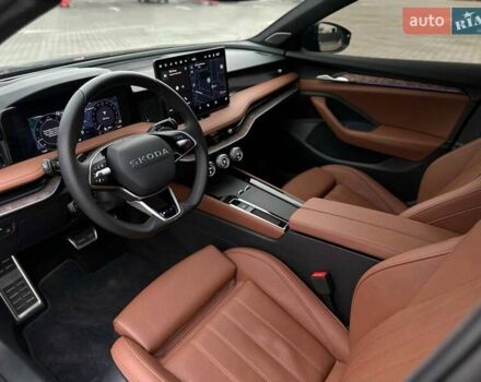 Черный Шкода Суперб, объемом двигателя 1.98 л и пробегом 6 тыс. км за 55555 $, фото 30 на Automoto.ua