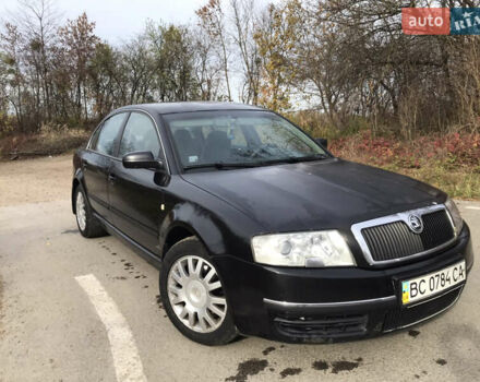 Черный Шкода Суперб, объемом двигателя 2 л и пробегом 345 тыс. км за 2999 $, фото 1 на Automoto.ua