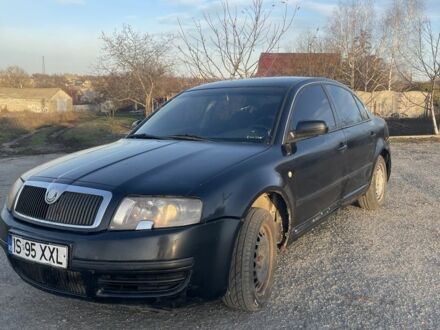 Черный Шкода Суперб, объемом двигателя 1.9 л и пробегом 555 тыс. км за 1000 $, фото 1 на Automoto.ua