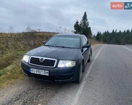 Черный Шкода Суперб, объемом двигателя 2.8 л и пробегом 341 тыс. км за 2950 $, фото 1 на Automoto.ua