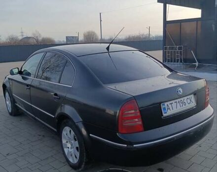 Черный Шкода Суперб, объемом двигателя 1.9 л и пробегом 286 тыс. км за 3800 $, фото 1 на Automoto.ua