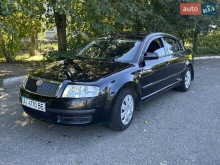Шкода Суперб 2004 у Борисполе на Automoto.ua Чорний Шкода Суперб, об'ємом двигуна 1.78 л та пробігом 200 тис. км за 3900 $, фото 1 на Automoto.ua