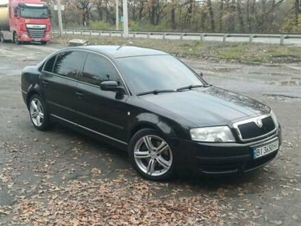 Черный Шкода Суперб, объемом двигателя 2.5 л и пробегом 332 тыс. км за 5200 $, фото 1 на Automoto.ua