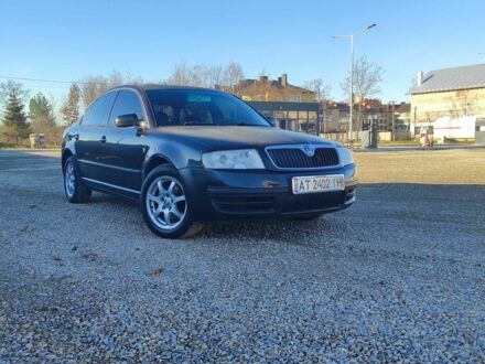 Черный Шкода Суперб, объемом двигателя 1.8 л и пробегом 320 тыс. км за 3500 $, фото 1 на Automoto.ua
