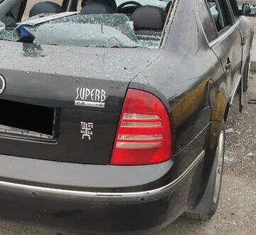 Черный Шкода Суперб, объемом двигателя 2.77 л и пробегом 370 тыс. км за 2700 $, фото 1 на Automoto.ua