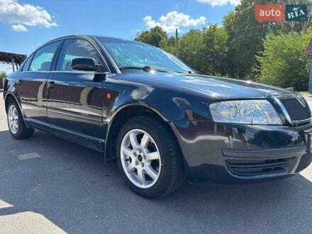 Черный Шкода Суперб, объемом двигателя 1.9 л и пробегом 270 тыс. км за 5400 $, фото 1 на Automoto.ua