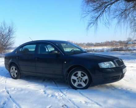 Черный Шкода Суперб, объемом двигателя 1.9 л и пробегом 350 тыс. км за 5000 $, фото 1 на Automoto.ua