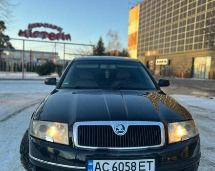 Чорний Шкода Суперб, об'ємом двигуна 2.49 л та пробігом 318 тис. км за 5500 $, фото 1 на Automoto.ua