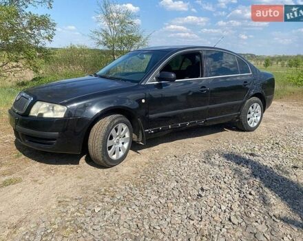 Черный Шкода Суперб, объемом двигателя 1.8 л и пробегом 293 тыс. км за 2700 $, фото 1 на Automoto.ua