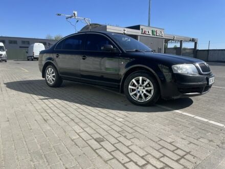 Черный Шкода Суперб, объемом двигателя 1.9 л и пробегом 460 тыс. км за 5000 $, фото 1 на Automoto.ua