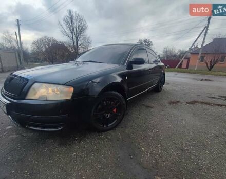 Черный Шкода Суперб, объемом двигателя 1.78 л и пробегом 236 тыс. км за 4500 $, фото 1 на Automoto.ua