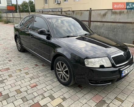 Чорний Шкода Суперб, об'ємом двигуна 1.8 л та пробігом 350 тис. км за 3850 $, фото 1 на Automoto.ua
