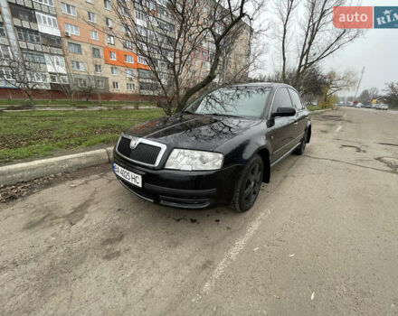 Черный Шкода Суперб, объемом двигателя 1.78 л и пробегом 230 тыс. км за 5000 $, фото 1 на Automoto.ua