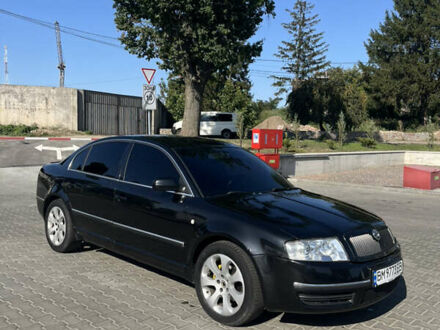 Чорний Шкода Суперб, об'ємом двигуна 2 л та пробігом 395 тис. км за 6200 $, фото 1 на Automoto.ua