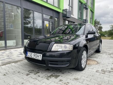 Чорний Шкода Суперб, об'ємом двигуна 2 л та пробігом 445 тис. км за 2950 $, фото 1 на Automoto.ua