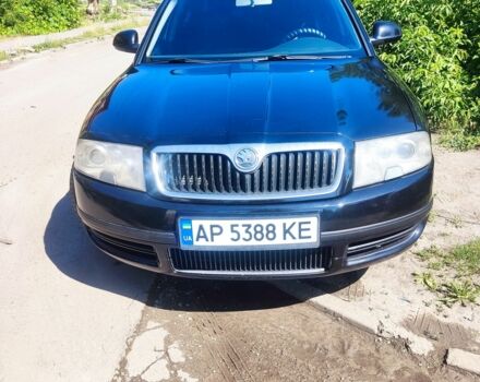Черный Шкода Суперб, объемом двигателя 1.8 л и пробегом 385 тыс. км за 5300 $, фото 1 на Automoto.ua