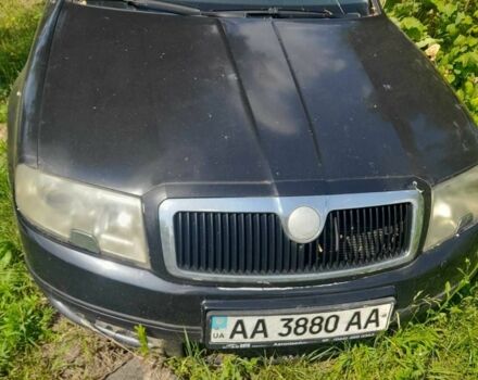 Черный Шкода Суперб, объемом двигателя 2 л и пробегом 2 тыс. км за 3500 $, фото 1 на Automoto.ua