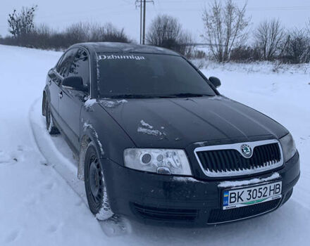 Черный Шкода Суперб, объемом двигателя 1.78 л и пробегом 414 тыс. км за 5400 $, фото 1 на Automoto.ua