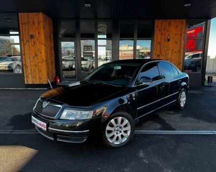 Чорний Шкода Суперб, об'ємом двигуна 1.98 л та пробігом 210 тис. км за 5999 $, фото 1 на Automoto.ua