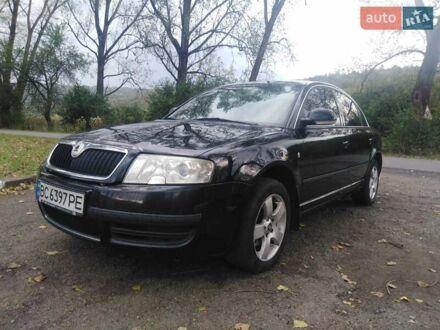 Шкода Суперб 2007 в Сколе на Automoto.ua Черный Шкода Суперб, объемом двигателя 1.9 л и пробегом 210 тыс. км за 5900 $, фото 1 на Automoto.ua
