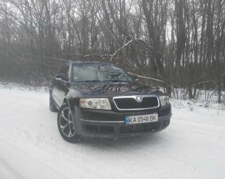 Чорний Шкода Суперб, об'ємом двигуна 2 л та пробігом 279 тис. км за 4999 $, фото 1 на Automoto.ua