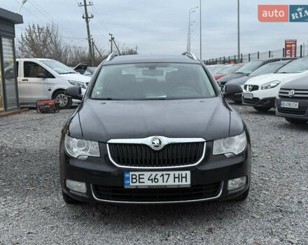 Чорний Шкода Суперб, об'ємом двигуна 2 л та пробігом 275 тис. км за 8900 $, фото 1 на Automoto.ua