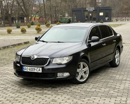 Чорний Шкода Суперб, об'ємом двигуна 2 л та пробігом 300 тис. км за 7800 $, фото 1 на Automoto.ua