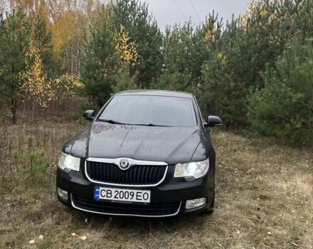 Чорний Шкода Суперб, об'ємом двигуна 1.97 л та пробігом 216 тис. км за 9000 $, фото 1 на Automoto.ua