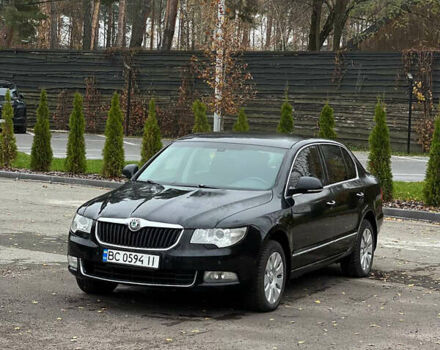 Черный Шкода Суперб, объемом двигателя 1.97 л и пробегом 265 тыс. км за 6700 $, фото 1 на Automoto.ua